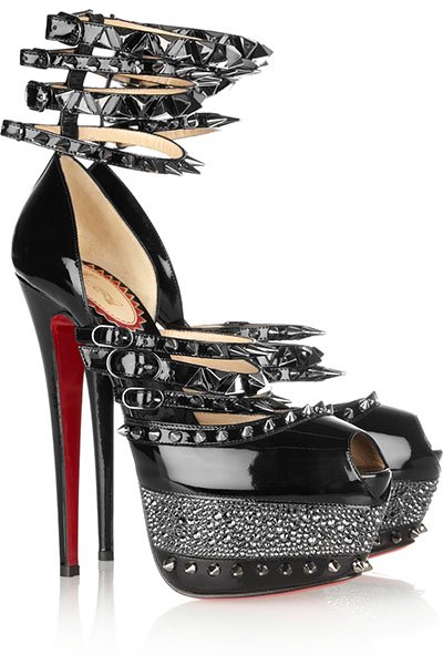 ChristianLouboutin studded high heels