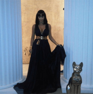 Kleopatra cosplay Kim Kardashian