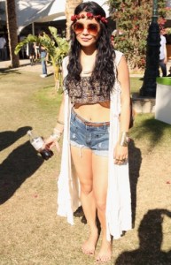 Vanessa Hudgens in shorts