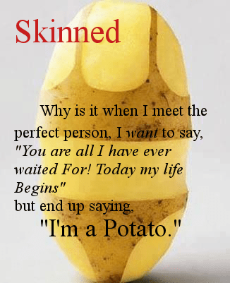 Skinned Potato
