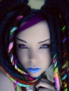 cyber goth girl
