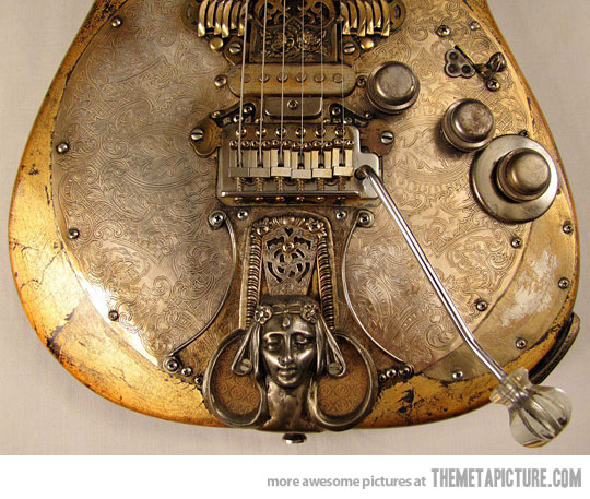 Steampunk-guitar