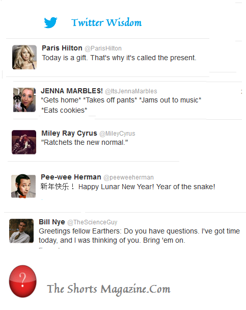 The Wisdom of Twitter