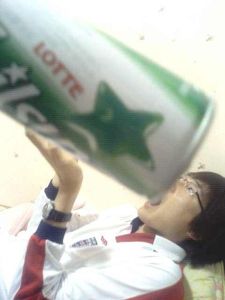 Korean boys drink bigger