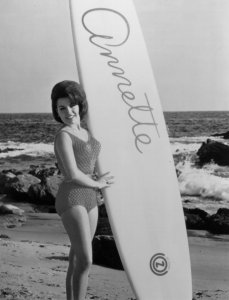 Annette at the beach