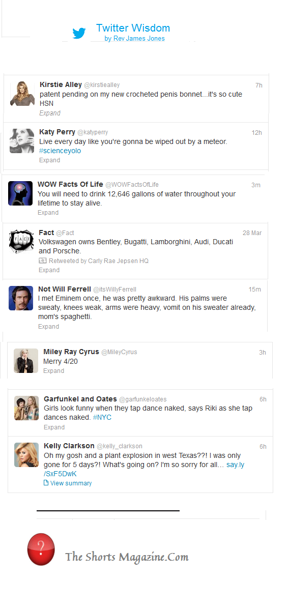 The Wisdom of Twitter