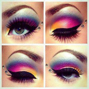 rainbow of eyes