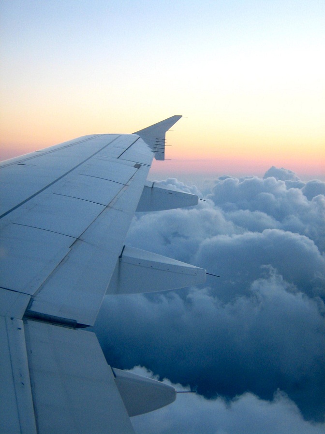 wing in the clouds