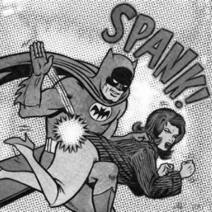 Batman Spanks The Booty