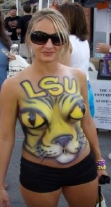 LSU Topless Tiger