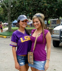 two LSU girls