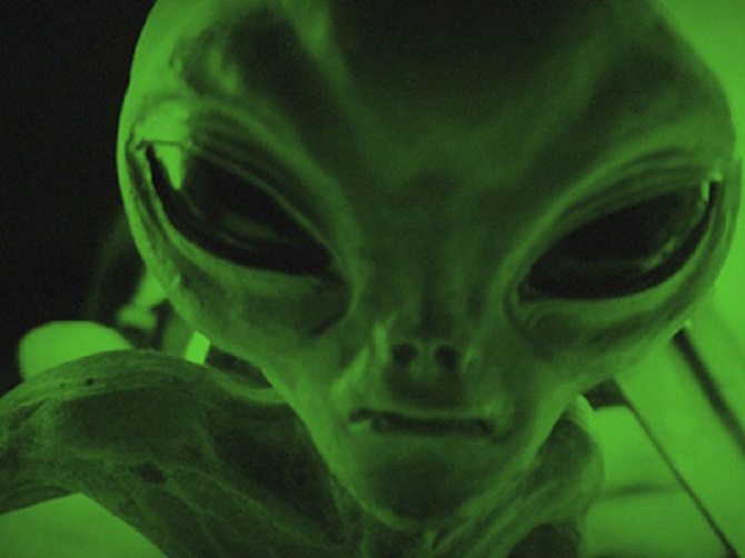 Where are the little green men