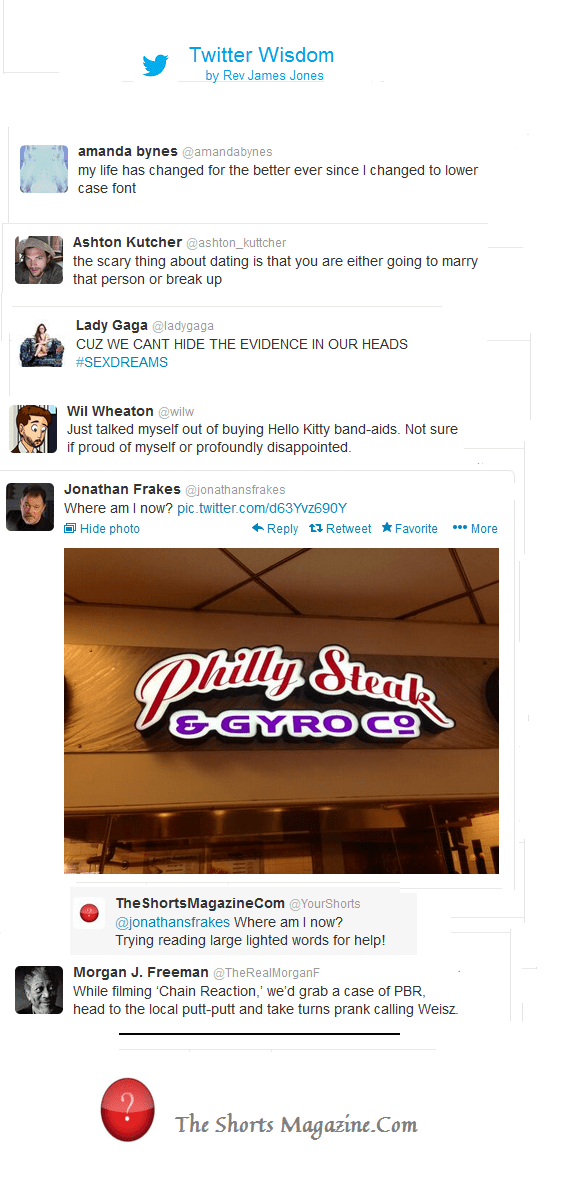 twitter wisdom for Aug