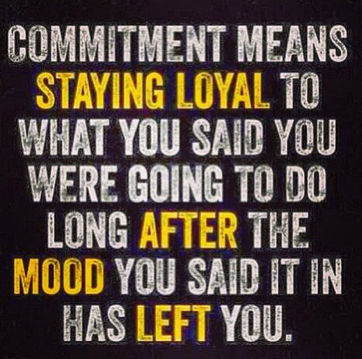 commitment
