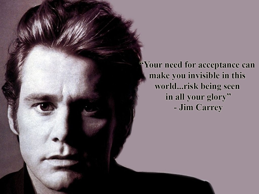 Jim Carey's acceptance