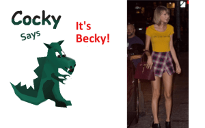 it's Becky